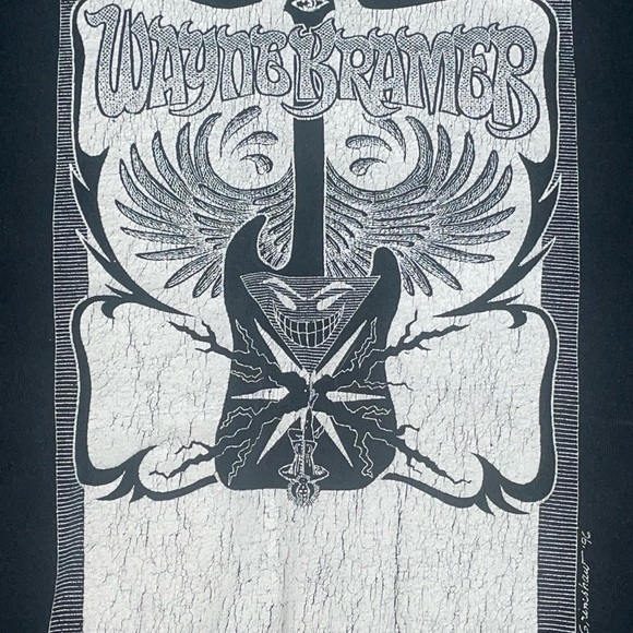 Wayne Kramer MC5 Vintage Rock TShirt Size Medium - Picture 2 of 5